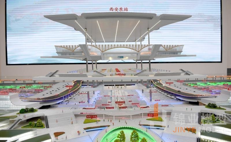 去年做沙盤，今年看實(shí)景，西安東站最新施工進(jìn)度
