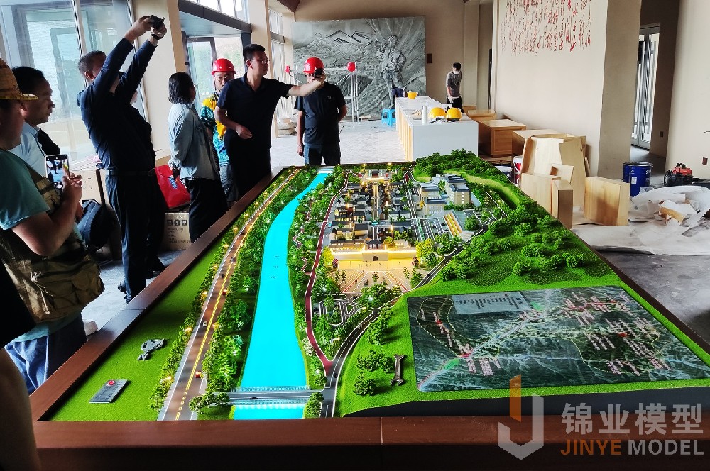 南梁長征國家文化公園沙盤交付使用
